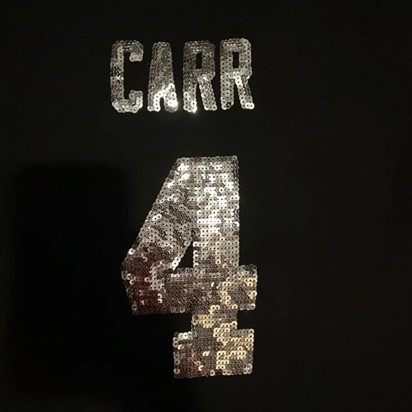 Raiders Carr #4 t-shirt - Picture 3 of 5